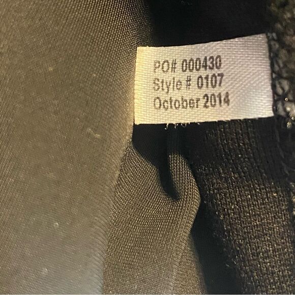 Ruby Ribbon Rita Panel Dress Gray and Black Body Shaping Dress Size Small - Picture 5 of 15